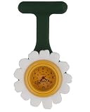 Infection Control Nurses DAISY Shape Gel Fob Watch