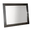Brushed Finish Mirror - Silvertone