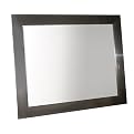 Brushed Finish Mirror - Silvertone