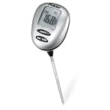 Polder Speed-Read Instant Read Thermometer with Presets, Silver