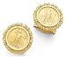 14K Gold Cuff Links with Authentic American Eagle Gold Coins