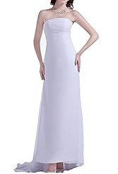 Mermaid Chiffon  Dress with a Brush/Sweep Train 