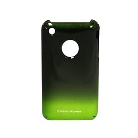 CaseCrown iPhone 3GS and iPhone 3G Metallic Gradient Fade Case (Green)