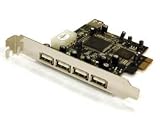 Bytecc PCIe USB 2.0 4+1 PORTS Card BT-PEU2410
