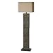 Elegant Floor Lamp with Rectangular Shade