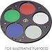 Optec 50mm OIII Unmounted Filter 500.7 nm CW, 8 nm BW, for Intelligent Filter Wheel (IFW), 2mm Thick