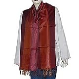 Silk and Viscose Scarfs Fashions Accessories India Ethnic Size 20 X 72 (srft275)