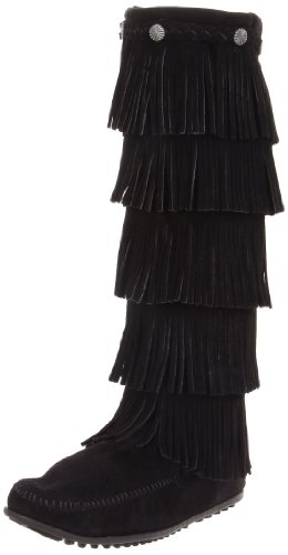 Minnetonka Women's Layer Fringe Boot