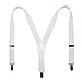 Cute Kids Baby White Suspenders Adjustable Fashion