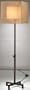 Fine Art Lamps Quadralli 330120 Floor 60" Floor Lamp 1-LT 100w in Rich Bourbon with Golden Mist