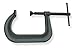 C-Clamp, 6", Steel, Regular Duty, 5400 lb.