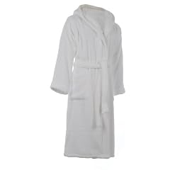 M�ve Bademantel Loft mit Kapuze - Farbe: snow - 001 Gr��e: XXL