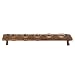 Wilco Imports Reclaimed Wood With 5 Votive Candle Holders, 23-1/4-Inch by 4-Inch by 2-Inch High