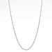 10K White Gold Singapore Chain Necklace