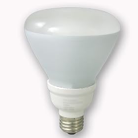 Qty 4 CFL Compact Fluorescent 23W R40 Light Bulbs 120W