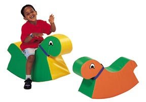 Children's Factory Green Big Rocky Rocking Cushion