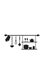 Ambiance Live Vinilo Decorativo Kitchenware Gris Oscuro