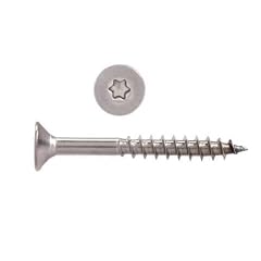 Edelstahl-Schrauben 5x60 mm Torx 100 St�ck