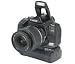 CANON EOS 400D + objectif EF-S 18-55 mm + grip d'alimentation BG-E3 Livre avec chargeur, batterie lithium