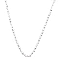 Sterling Silver Oval Beads Chain