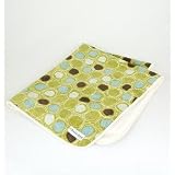 Spa Throw (Green Circles w  Softee Back) by 