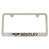 Bentley Chrome License Plate Frame High-End Quality