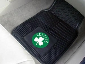 Nifty 9209 NBA-Boston Celtics Vinyl Universal Heavy Duty Fan Floor Mat