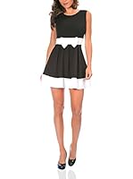 Bleu Marine Vestido Simone (Negro)