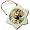 Belgian Malinois - 3 Inch Snowflake Porcelain Ornament