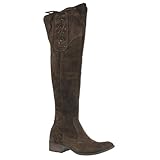 Born Women's Dark Brown Suede Crown Lotta 8.5 B(M) US