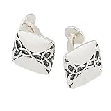 Men's Sterling Silver Celtic Cufflinks