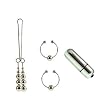 California Exotics / Swedish Erotica Nipple and Clit Jewel Silver Body Adornments Adult Sex Toy Kit