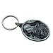 Howling Wolf Pewter Key Chain