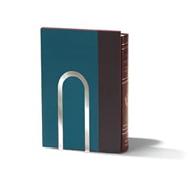 Bookends - Elements - SM Chrome (Chrome) (5 7 16 H x 2 1 4 W x 3 3 4D - SM) by Spectrum