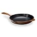 Le Creuset Enameled Cast-Iron 9-Inch Skillet with Iron Handle, Chestnut