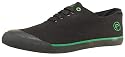 Firetrap Mens Sam Canvas Pump Black/Green