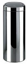 Brabantia Touch Bin, 30litre, Brilliant Steel