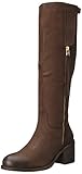 Steve Madden Women's Antsy Engineer Boot, Brown Leather, 7.5 M US