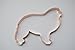 Great Pyrenees Cookie Cutter 5 Inch Handcrafted in USA by The Fussy Pup