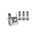 AT&T DECT 6.0 Digital Four Handset Cordless Telephone with Answering System and Caller ID (SL82418)