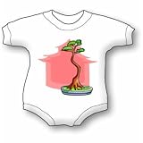 bonsai tree Baby Ultrasoft Onesie