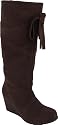 BearPaw Perrie Brown Suede Sheepskin Fur Boots Shoes