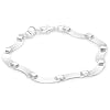 VINANI Damen Gliederarmband Fine Line Silber 925 AFL1