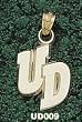 Univ Of Dayton "Ud" New Style Charm/Pendant