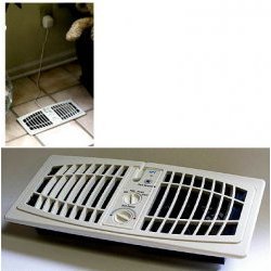 The AirFlow Breeze Home Heating Cooling System (Almond) (Fits 4W x 10L opening) by Stacks and Stacks