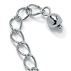 Silvertone Metal Chain Extender 3"