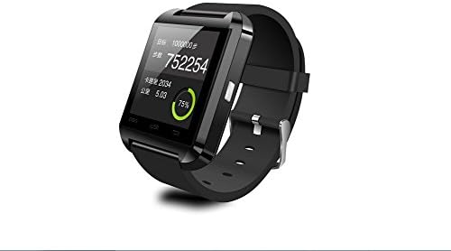2014 Luxury Bluetooth Smart Watch Wrist Wrap Watch Phone for IOS Apple iphone 4/4S/5/5C/5S Android Samsung S2/S3/S4/Note 2/Note 3 HTC Nokia Black