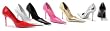 408-LOLA, 4 Heel Pointy Toe Pump. Halloween or Theatre Costume Shoes by Ellie Shoes