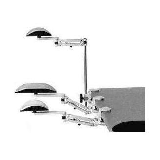 ErgoRest - 331-016-BK - ErgoRest Articulating Arm Support - Black - Long Arm, Long Pad w/ Ext. Height Pole