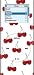 Cherries - Apple iPod nano 2G (2nd Generation) 2GB 4GB 8GB Hard Case iJacket - Shock Absorbent Hard Protective Faceplate Cover + FREE Rotating Belt Clip Holster + FREE Lanyard + FREE Screen Protector